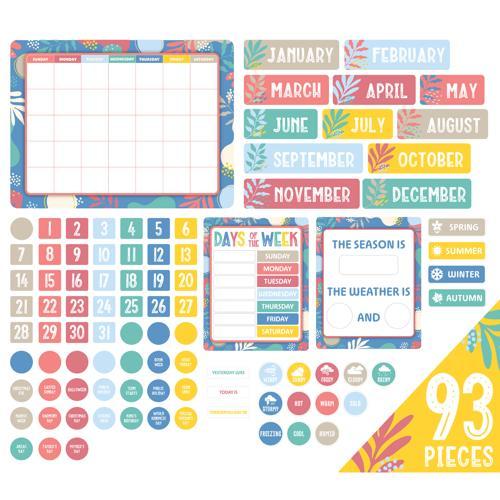 LCBF Growing Minds Calendar Bulletin Board Set