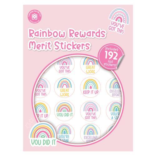 LCBF Rainbow Rewards Merit Stickers