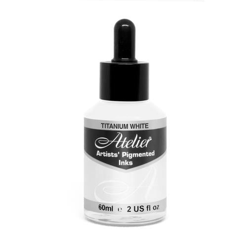 Atelier Acrylic Ink 60ml Titanium White
