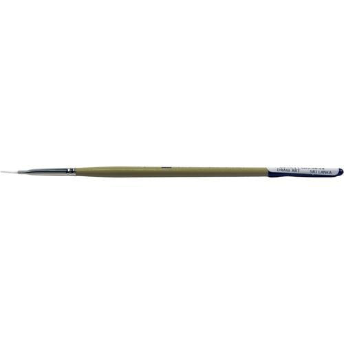 DAS S9970 White Taklon Dagger Paint Brush 1/8"