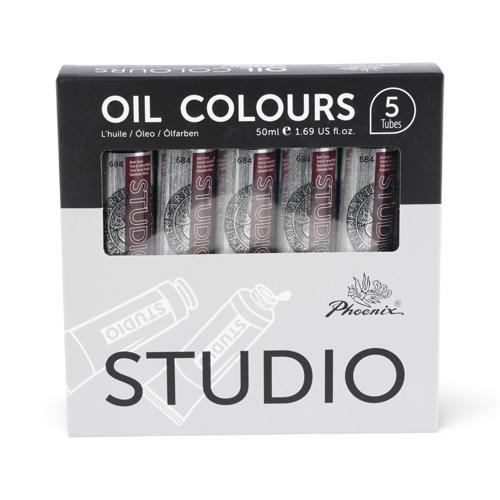 Phoenix Oil Paint 50ml Burnt Sienna (684)