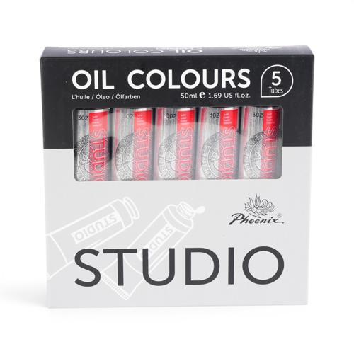Phoenix Oil Paint 50ml Scarlet (302)