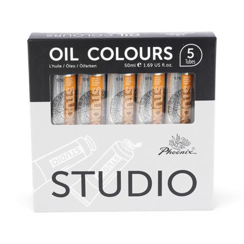 Phoenix Oil Paint 50ml Yellow Ochre (676)