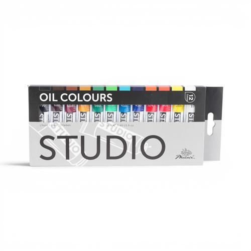 Phoenix Oil Paint 12x12ml Set