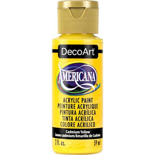 DecoArt Americana Acrylic 59ml (2oz) Cadmium Yellow