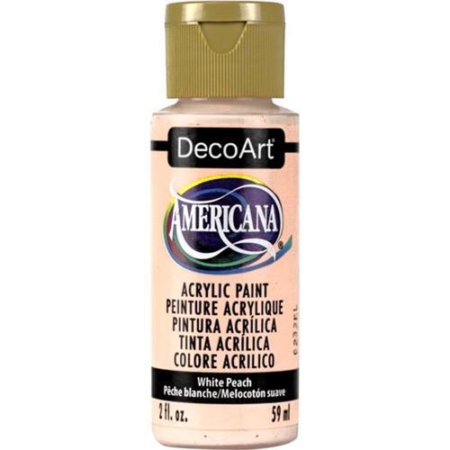 DecoArt Americana Acrylic 59ml (2oz) White Peach