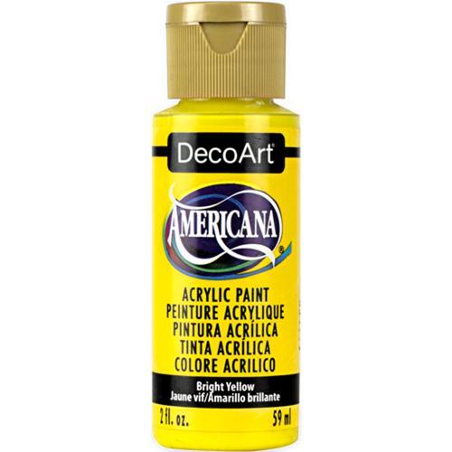DecoArt Americana Acrylic 59ml (2oz) Bright Yellow