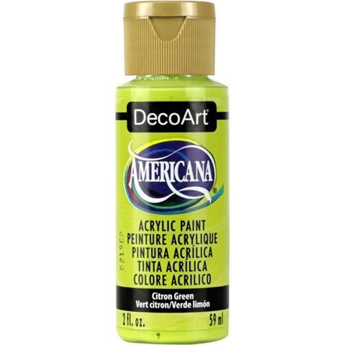 DecoArt Americana Acrylic 59ml (2oz) Citron Green