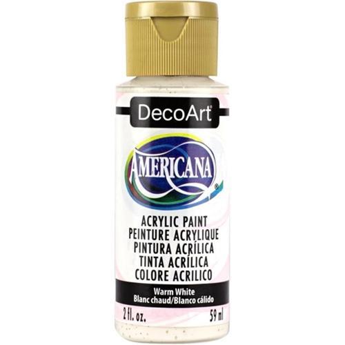 DecoArt Americana Acrylics 59ml (2oz) Warm White
