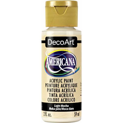 DecoArt Americana Acrylic 59ml (2oz) Light Mocha