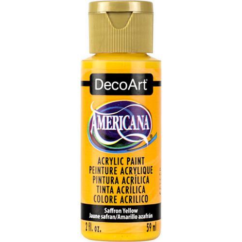 DecoArt Americana Acrylics 59ml (2oz) Saffron Yellow