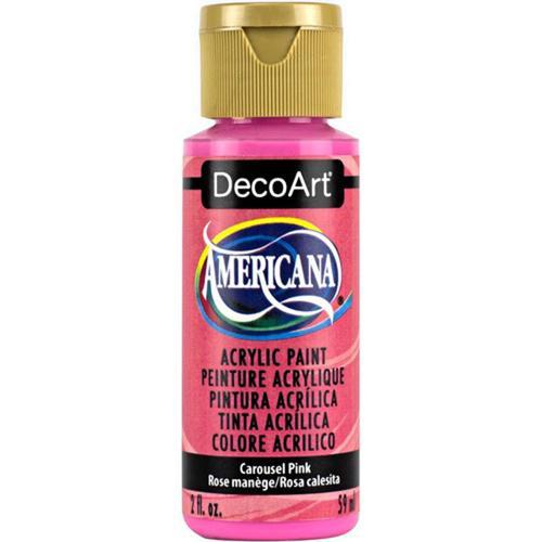 DecoArt Americana Acrylics 59ml (2oz) Carousel Pink