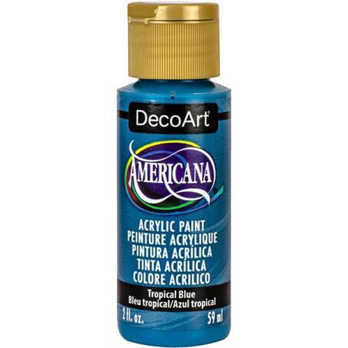 DecoArt Americana Acrylics 59ml (2oz) Tropical Blue