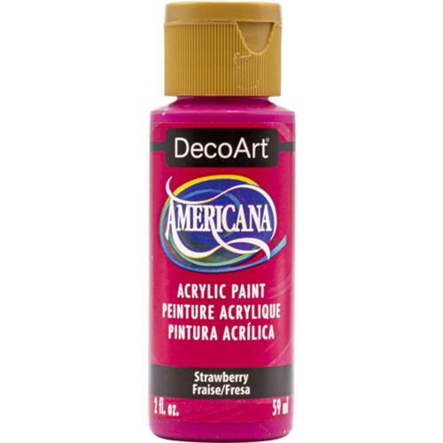 DecoArt Americana Acrylics 59ml (2oz) Strawberry