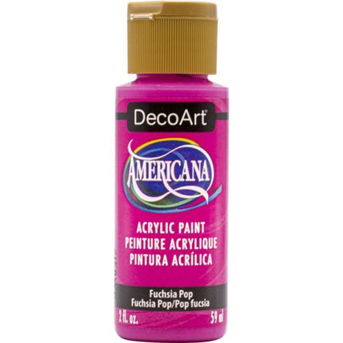 DecoArt Americana Acrylics 59ml (2oz) Fuchsia Pop