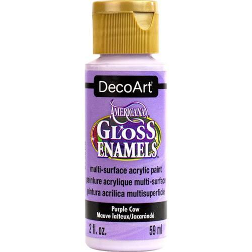 DecoArt Americana Gloss Enamel 59ml (2oz) Purple Cow