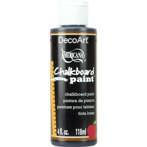 DecoArt Chalkboard Paint 118ml (4oz) Black Slate
