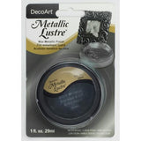 DecoArt Metallic Lustre Wax 29.6ml (1oz) Black Shimmer