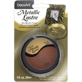 DecoArt Metallic Lustre Wax 29.6ml (1oz) Iced Espresso