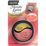 DecoArt Metallic Lustre Wax 29.6ml (1oz) Polished Coral