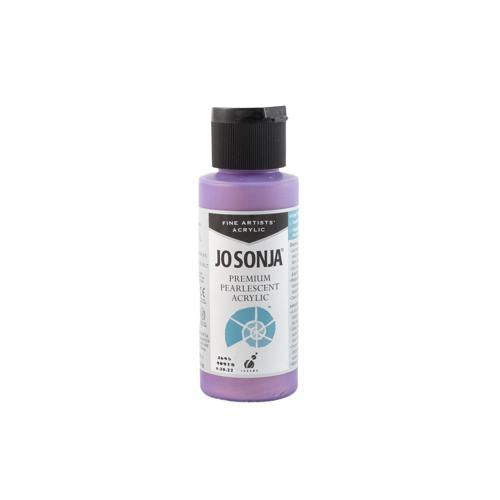 Jo Sonjas Premium Pearlescent Acrylic Paint 60ml Red Violet