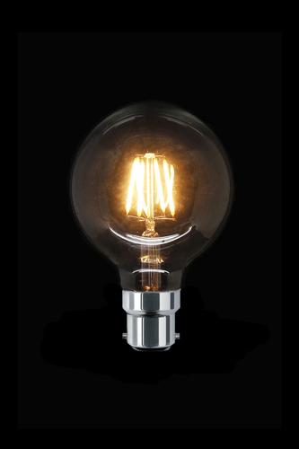 G80 4w B22 Dimmable LED Bulb (Warm White)
