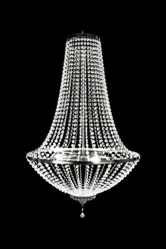 24V LED Chandelier Set of 2  Size 40D × 60cmH - warm white