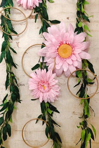 Wedding Flower Ring Set of 10