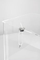 Lockable Acrylic Wishing Well Wedding Gift Box