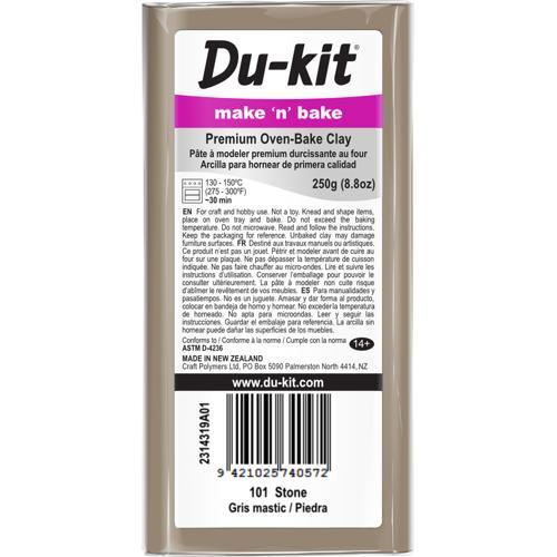 Du-kit Polymer Modelling Clay 250gm Stone