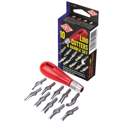 Essdee L10S Lino Cutter With Handle Set of 10