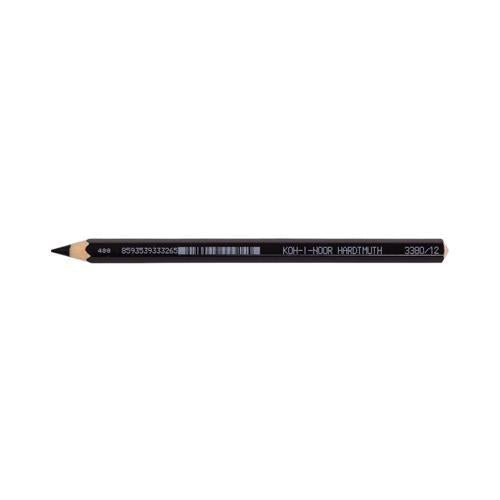 Koh-I-Noor Omega Jumbo Pencil #3380 Black Pack of 12