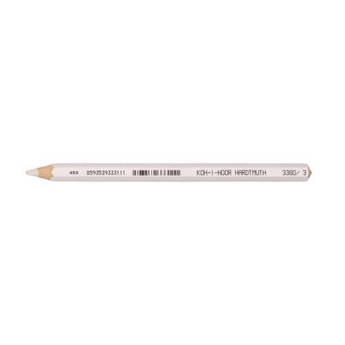 Koh-I-Noor Omega Jumbo Pencil #3380 White Pack of 12