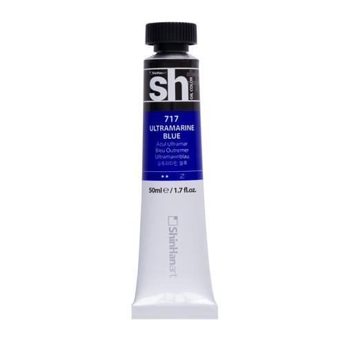 ShinHan SH Oil Colour Paint 50ml Ultramarine Blue 717