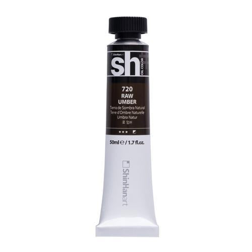 ShinHan SH Oil Colour Paint 50ml Raw Umber 720