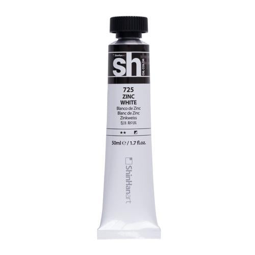ShinHan SH Oil Colour Paint 50ml Zinc White 725