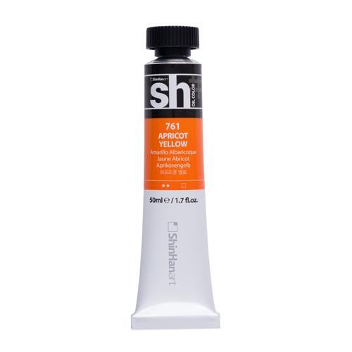 ShinHan SH Oil Colour Paint 50ml Apricot Yellow 761