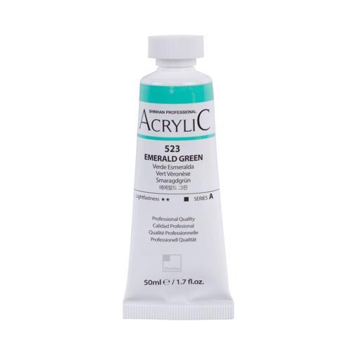 ShinHan Professional Acrylic Paint 50ml Emerald Green 523