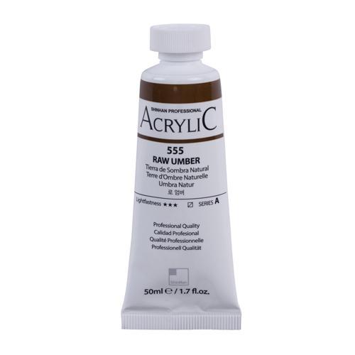 ShinHan Professional Acrylic Paint 50ml Raw Umber 555