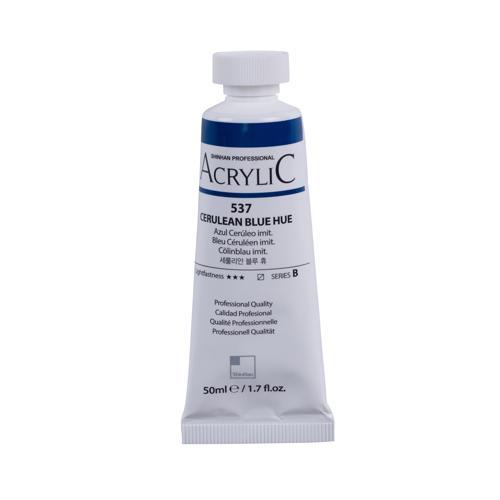 ShinHan Professional Acrylic Paint 50ml Cerulean Blue Hue 537