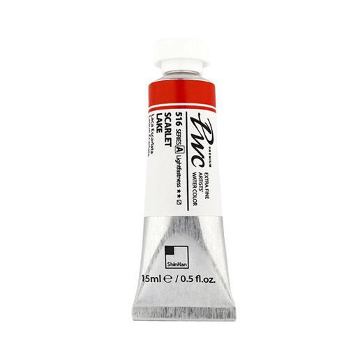 ShinHan PWC Extra Fine Watercolour Paint 15ml Scarlet Lake 516