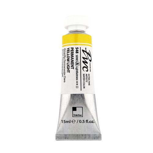 ShinHan PWC Extra Fine Watercolour Paint 15ml Permanent Yellow Light 548