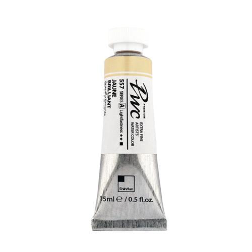 ShinHan PWC Extra Fine Watercolour Paint 15ml Jaune Brilliant 1 557