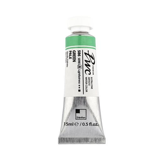 ShinHan PWC Extra Fine Watercolour Paint 15ml Green Pale 586