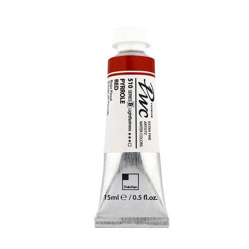 ShinHan PWC Extra Fine Watercolour Paint 15ml Pyrrole Red 510