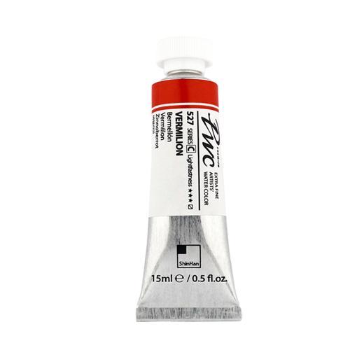 ShinHan PWC Extra Fine Watercolour Paint 15ml Vermilion 527