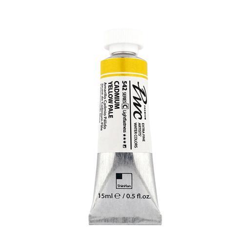 ShinHan PWC Extra Fine Watercolour Paint 15ml Cadmium Yellow Pale 542