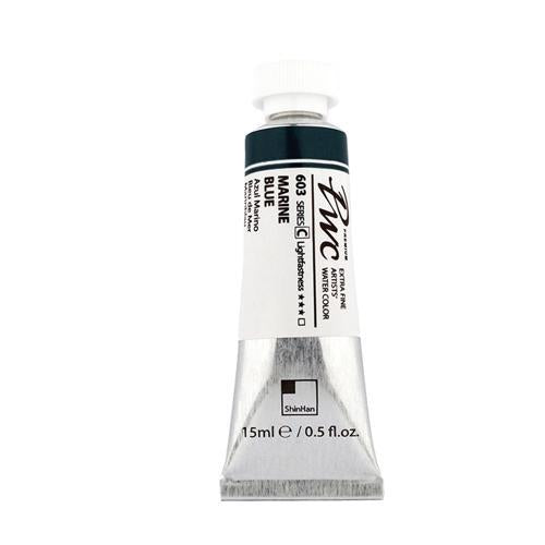 ShinHan PWC Extra Fine Watercolour Paint 15ml Marine Blue 603