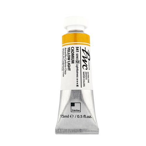 ShinHan PWC Extra Fine Watercolour Paint 15ml Cadmium Yellow Light 541
