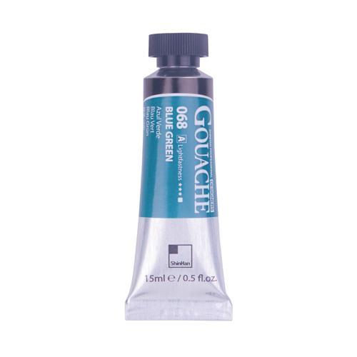 ShinHan Professional Designer Gouache Paint 15ml Blue Green 068